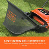 BLACK+DECKER 600W Electric Lawn Raker, 30cm Raking Width, with Collection Box - GD300-GB – image 4