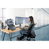 Kensington SmartFit Space-Saving Dual Monitor Arm, Monitors up to 27in, C-Clamp/Grommet, Black - K55513WW – image 11