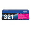 Brother TN-321M Genuine Magenta Toner Cartridge, 1,500 Pages - TN321M