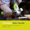 RYOBI 18V ONE+ Cordless Angle Grinder, Tool-Less Guard, 3-Position Handle (Battery & Charger Not Included) - R18AG-0 – image 4