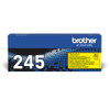 Brother TN-245Y High Yield Yellow Toner Cartridge, Up to 2,200 Pages - TN245Y