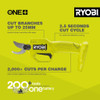 RYOBI 18V ONE+ Cordless Secateurs, 25mm Cutting Capacity, 145Nm (Battery & Charger Not Included) - RY18SCA-0 – image 3