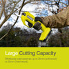 RYOBI 18V ONE+ Cordless Secateurs, 25mm Cutting Capacity, 145Nm (Battery & Charger Not Included) - RY18SCA-0 – image 8