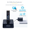 StarTech.com 1:1 Standalone M.2 NVMe Duplicator & Dock, Up to 90GB/min, USB 3.2 20Gbps - M2HDDDPLICATRN1 – image 10
