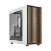Fractal Design North XL E-ATX Full Tower PC Case, Tempered Glass, 3x 140mm Fans, Chalk White - FD-C-NOR1X-04