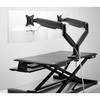Kensington SmartFit One-Touch Height-Adjustable Dual Monitor Arm, 13-34", Up to 9kg, Black - K59601WW – image 6