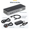 StarTech.com Triple-Monitor USB-C Dock, 140W Power Delivery, 4K 60Hz HDMI/DisplayPort, 2.5GbE - DK30C2DPEPRUE – image 7