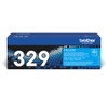 Brother TN-329C Genuine Cyan Toner Cartridge, up to 6,000 Pages - TN329C