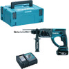 Makita DHR202RT1J 18V LXT 20mm SDS-Plus Rotary Hammer, 1 x 5.0Ah Battery, Charger, Makpac Case - DHR202RT1J