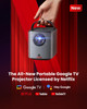 Anker NEBULA Mars 3 Air 1080p Portable Projector, 400 ANSI Lumens, Google TV, 2x 8W Dolby Audio, Black - D2325212 – image 2