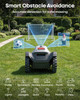 eufy C15 Robot Lawn Mower, Wire-Free Vision Navigation, 500 m² Coverage, with Garage - T280BVA1 – image 4