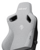 AndaSeat Kaiser 3 Premium Gaming Chair, Size L, Grey Linen Fabric, 4-Way Lumbar, Magnetic Head Pillow - 12YDCL01GPVF – image 4