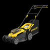 STANLEY 18V V20 37cm Cordless Push Lawn Mower with 2 x 4.0Ah Batteries and Charger - SCMWP3701M2-GB