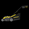 STANLEY 18V V20 37cm Cordless Push Lawn Mower with 2 x 4.0Ah Batteries and Charger - SCMWP3701M2-GB – image 3