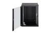 DIGITUS Dynamic Basic 16U 19" Wall Mounting Network Cabinet, 785 x 600 x 600 mm, Glass Door, 60 kg, Black - DN1916U6/6ECSW – image 5