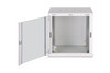 DIGITUS Dynamic Basic 12U 19" Wall Mounting Network Cabinet, 607 x 600 x 600 mm, Glass Door, 60 kg, Grey - DN1912U6/6EC – image 5