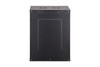 DIGITUS Dynamic Basic 16U 19" Wall Mounting Network Cabinet, 785 x 600 x 450 mm, Glass Door, Black - DN1916UECSW – image 4