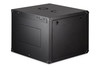 DIGITUS Dynamic Basic 9U 19" Wall Mounting Network Cabinet, 474 x 600 x 600 mm, Glass Door, Black - DN1909U6/6ECSW – image 2