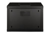 DIGITUS Unique 7U 19" Wall Mounting Network Cabinet, 420 x 600 x 600 mm, Glass Door, Black - DN1907U6/6SW – image 5