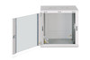DIGITUS Dynamic Basic 12U 19" Wall Mount Network Cabinet, 607x600x450 mm, Glass Door, 60 kg, Grey - DN-1912-U-EC – image 6
