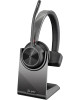 HP Poly Voyager 4320 UC Wireless Stereo Headset with BT700 USB-A Adapter and Charging Stand, Bluetooth 5.1 - 77Y99AA