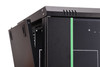 DIGITUS Dynamic Basic 7U 19" Wall Mount Network Cabinet, 385x600x600 mm, Glass Door, 60 kg, Black - DN1907U6/6ECSW – image 4