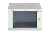 DIGITUS Dynamic Basic 7U 19" Wall Mount Network Cabinet, 385x600x600 mm, Glass Door, 60 kg, Grey - DN1907U6/6EC – image 5