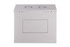 DIGITUS Dynamic Basic 9U 19in Wall Mount Network Cabinet, 474 x 600 x 450mm, Glass Door, Grey RAL 7035 - DN-1909-U-EC – image 4