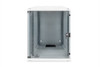 DIGITUS SOHO 12U 19" Wall Mounting Network Cabinet, Flat-Pack, 595 x 540 x 400 mm, Glass Door, Light Grey - DN-19 12-U-S-1 – image 3