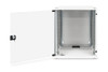 DIGITUS SOHO 12U 19" Wall Mounting Network Cabinet, Flat-Pack, 595 x 540 x 400 mm, Glass Door, Light Grey - DN-19 12-U-S-1 – image 5