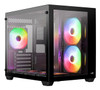 Aerocool (ACCS-ES02163.11) Mid-tower PC case, Versatile fan support, Tempered glass window, 410mm GPU clearance, RGB, Full coverage airflow, SimpliCable routing, ATX, E-ATX, Micro-ATX, Mini-ITX