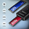 AXAGON M.2 NVMe and SATA SSD USB-A Data Transfer Adapter 10Gbps - ADM2-AM – image 2