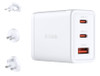 D-Link 65W GaN 3-Port USB Fast Charger, USB-C PD 3.0, QC 4.0 - DCP-651
