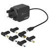 j5create 67W GaN USB-C PD Mini Charger with 6 DC Adapters - JUP1565DCF-FN – image 2