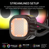 Corsair Nautilus 240 RS ARGB 240mm Liquid CPU Cooler, Black - CW-9060092-WW – image 3