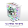 NZXT F120 RGB Duo 120mm PWM PC Case Fan, 1800 RPM, White - RF-D12SF-W1 – image 2