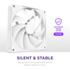 NZXT F140Q PC Case Fan, 140mm, 102.9 CFM, PWM, White - RF-Q14SF-W2 – image 7