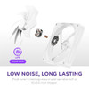 NZXT F140Q PC Case Fan, 140mm, 102.9 CFM, PWM, White - RF-Q14SF-W2 – image 5