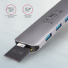 AXAGON HMC-HCR3A USB-C Multiport Hub 3x USB-A HDMI SD Reader - HMC-HCR3A – image 3