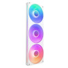 NZXT F360 RGB Core 360mm Triple Fan Unit, 2400 RPM, PWM, ARGB, White - RF-U36HF-W1