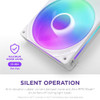 NZXT F360 RGB Core 360mm Triple Fan Unit, 2400 RPM, PWM, ARGB, White - RF-U36HF-W1 – image 8