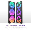 NZXT F420 RGB Core - 420mm Single-Frame RGB Fan Unit - Black – image 5