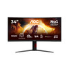 AOC G4 CU34G4ZCA 34" Curved Gaming Monitor WQHD 250Hz Fast VA - CU34G4ZCA