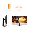 AOC G4 CU34G4ZCA 34" Curved Gaming Monitor WQHD 250Hz Fast VA - CU34G4ZCA – image 3