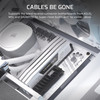 Corsair Frame 4000D LCD RS ARGB Mid-Tower ATX PC Case White, 14.5" LCD - CC-9011327-WW – image 8