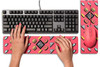 Mionix Long Pad Frosting (Pink) Keyboard Wrist Rest