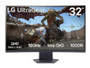 LG 32GS60QC-B Curved Gaming Monitor 31.5" QHD 180Hz VA - 32GS60QC-B.AEKQ