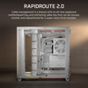 Corsair Air 5400 RS-R ARGB Mid-Tower PC Case, Triple Chamber, White - CC-9011319-WW – image 8
