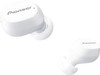 Pioneer C5 True Wireless Headphones (5 Hour Playback, Fast Charging, Ambient Awareness, IPX5 Water Protection) - White
