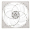 Arctic P14 Static Pressure 140mm 4-Pin PWM Fan - White / Transparent